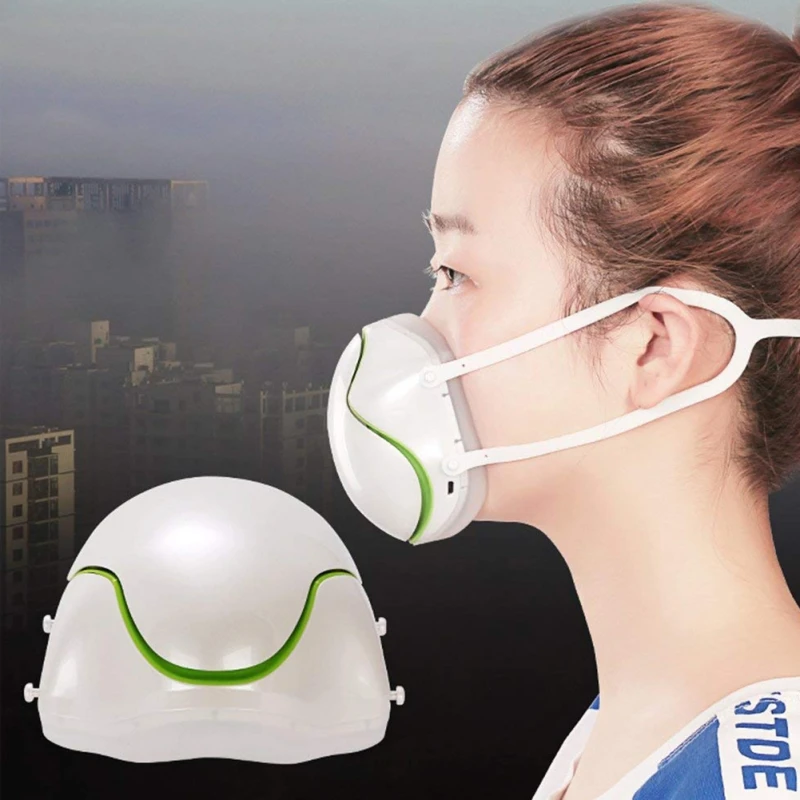 Smart Air Supply Electric Mask Air Purifying Mask Anti Pollution Mask For Running/Travel/Motorcycle/Sport 1PC
Smart Air Supply Electric Mask Air Purifying Mask Anti Pollution Mask For Running/Travel/Motorcycle/Sport 1PC