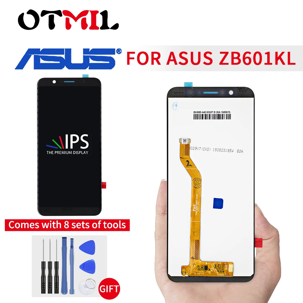 Original 5.99'' For ASUS Zenfone Max Pro ZB601Kl (M1) ZB602KL LCD Touch Screen Digitizer Assembly For ASUS ZB601Kl LCD Display
Original 5.99'' For ASUS Zenfone Max Pro ZB601Kl (M1) ZB602KL LCD Touch Screen Digitizer Assembly For ASUS ZB601Kl LCD Display