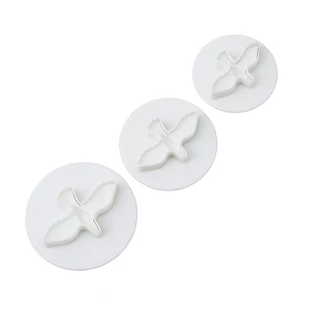 3PCs/ Set Pigeon Bird Pattern Plastic Sugar Craft Fondant Cake Decorating Tools Cookies Cutter Decorating Craft Baking Tools
3PCs/ Set Pigeon Bird Pattern Plastic Sugar Craft Fondant Cake Decorating Tools Cookies Cutter Decorating Craft Baking Tools