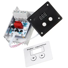 220V 10000W 80A SCR AC Digital Control Electronic Voltage Regulator Speed Control Dimmer Thermostat Digital Meters Power Supply
220V 10000W 80A SCR AC Digital Control Electronic Voltage Regulator Speed Control Dimmer Thermostat Digital Meters Power Supply