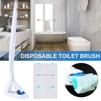 Disposable Toilet Brush Durable Efficient Toilet Wand Kit with 12 Disinfecting Refill Heads Disinfecting Toilet Cleaning System
Disposable Toilet Brush Durable Efficient Toilet Wand Kit with 12 Disinfecting Refill Heads Disinfecting Toilet Cleaning System