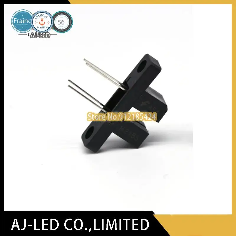 

10pcs/lot H21B5 on-beam transmissive photoelectric switch photoelectric sensor slot type optocoupler DIP-4 slot width 3mm