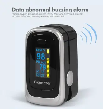 Fingertip Pulse Oximeter Oxygen Saturation Meter SPO2 PR Blood Monitor Finger PR Oximeter
Fingertip Pulse Oximeter Oxygen Saturation Meter SPO2 PR Blood Monitor Finger PR Oximeter