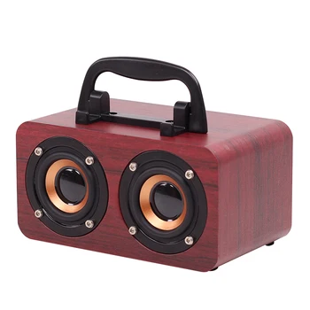 USB Portable Speaker Travel Wireless Bluetooth Stereo Bass Desktop Wooden Party Battery Powered FM Radio HD Sound Home Music
USB Portable Speaker Travel Wireless Bluetooth Stereo Bass Desktop Wooden Party Battery Powered FM Radio HD Sound Home Music
