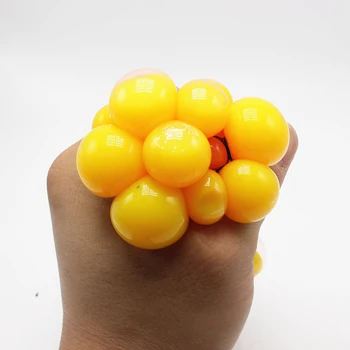 New Anti Stress Ball Grape Ball Fun Splat Grape Venting Toy Squeeze Reliever Toy Gadgets Random Color
New Anti Stress Ball Grape Ball Fun Splat Grape Venting Toy Squeeze Reliever Toy Gadgets Random Color