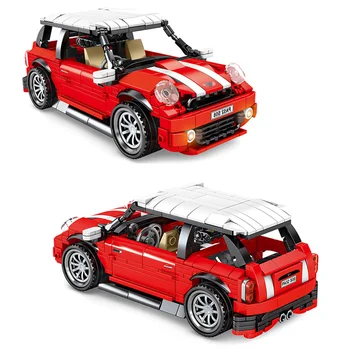 SEMBO Technic Series Red MINI Coopers Pull Back Speed Car Building Blocks 557pcs Toys City Vehicle Bricks Toys for Boys 
SEMBO Technic Series Red MINI Coopers Pull Back Speed Car Building Blocks 557pcs Toys City Vehicle Bricks Toys for Boys