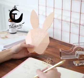 Led Rabbit Multi-Function Mirror Digital Alarm Clock Nightlight Best Selling 2018 Products Kids Alarm Clock Digital Alarm Clock
Led Rabbit Multi-Function Mirror Digital Alarm Clock Nightlight Best Selling 2018 Products Kids Alarm Clock Digital Alarm Clock