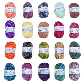 20 Roll Knitting Yarn Soft Comfortable Knitting Yarn Gradient Space Dye Yarn Sturdy Knitting Needle Yarn 4 Strands Milk Cotton
20 Roll Knitting Yarn Soft Comfortable Knitting Yarn Gradient Space Dye Yarn Sturdy Knitting Needle Yarn 4 Strands Milk Cotton
