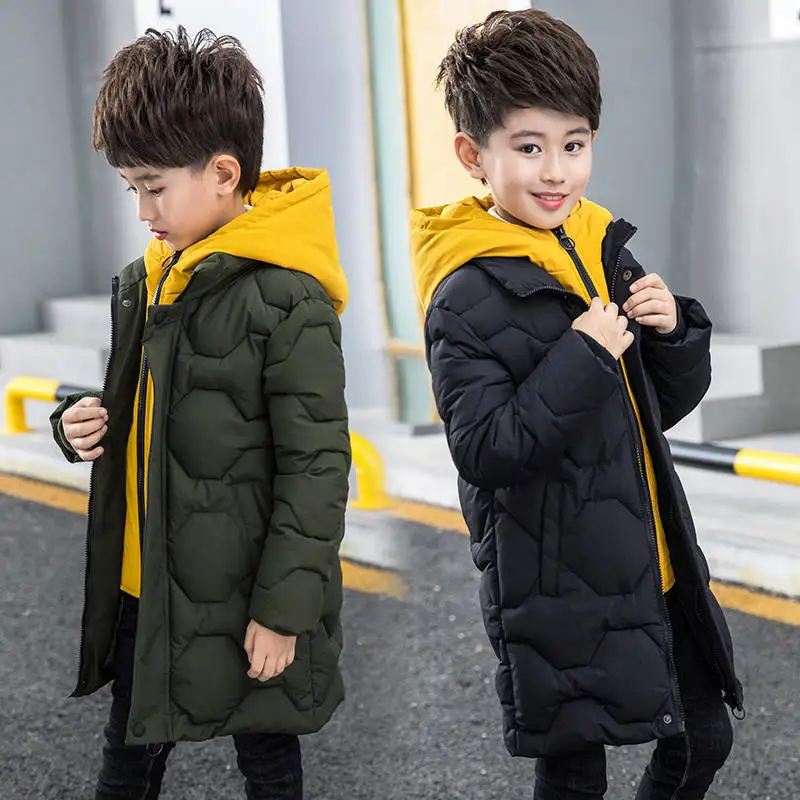 Boys cotton coat 2019 new children's men's winter down jacket cotton child big child fake two cotton jacket thick coat
Boys cotton coat 2019 new children's men's winter down jacket cotton child big child fake two cotton jacket thick coat