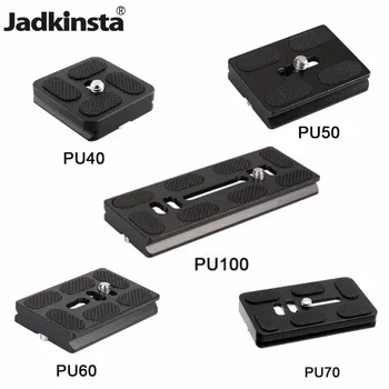 Jadkinsta Quick Release Plate PU40 PU50 PU60 PU70 Tripod Monopod Ball Head For canon nikon dsl camera Benro Mefoto Tripod Base 
Jadkinsta Quick Release Plate PU40 PU50 PU60 PU70 Tripod Monopod Ball Head For canon nikon dsl camera Benro Mefoto Tripod Base