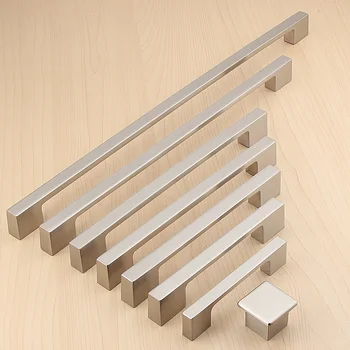 Modern Simplified Nickel Drawing Thick Handle Cabinet Door Knob Drawer Furniture Pull Handle Cupboard Drawer Long Pen Pulls 
Modern Simplified Nickel Drawing Thick Handle Cabinet Door Knob Drawer Furniture Pull Handle Cupboard Drawer Long Pen Pulls