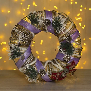 Figure metal "Wreath" 28x8x28 cm (3xAA not included) 15 LED, WARM WHITE 2332290
Figure metal "Wreath" 28x8x28 cm (3xAA not included) 15 LED, WARM WHITE 2332290