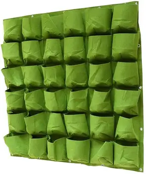 36 pocket Vertical Garden Plant Grow Wall Bags Planter Flower Fabric Pot Indoor Hanging Tools Home Planting Bag
36 pocket Vertical Garden Plant Grow Wall Bags Planter Flower Fabric Pot Indoor Hanging Tools Home Planting Bag