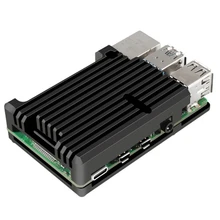 2022 Passive Cooling Aluminum Alloy Protective Shell Metal Enclosure for Raspberry Pi 4 ModFor Raspberry Pi 4 Model B Aluminum
2022 Passive Cooling Aluminum Alloy Protective Shell Metal Enclosure for Raspberry Pi 4 ModFor Raspberry Pi 4 Model B Aluminum