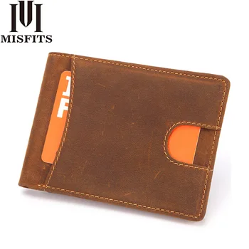 MISFITS Cowhide Men Short Wallet Brand Fashion Card Holder Coin Pouch Small Pocket Money Purse Clutch Bag Free Shipping
MISFITS Cowhide Men Short Wallet Brand Fashion Card Holder Coin Pouch Small Pocket Money Purse Clutch Bag Free Shipping