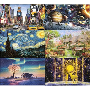 Mini jigsaw puzzles 1000 adult children animation landscape jigsaw educational toys children's games toys gifts 
Mini jigsaw puzzles 1000 adult children animation landscape jigsaw educational toys children's games toys gifts