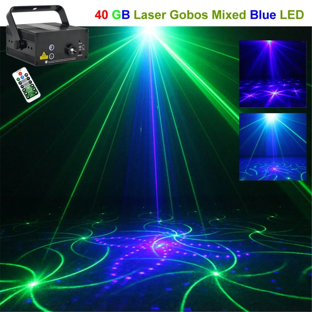 Hot 40 Patterns Green Blue G&B Laser Crossover Effect Projector 3W Blue LED Mixing Effect DJ KTV Party Stage Lighting Z40GB
Hot 40 Patterns Green Blue G&B Laser Crossover Effect Projector 3W Blue LED Mixing Effect DJ KTV Party Stage Lighting Z40GB