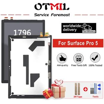 100% Original 12.3 For Microsoft Surface Pro 5 1796 LCD Touch Screen Digitizer display assembly For LP123WQ1 For Pro5 Tested lcd
100% Original 12.3 For Microsoft Surface Pro 5 1796 LCD Touch Screen Digitizer display assembly For LP123WQ1 For Pro5 Tested lcd