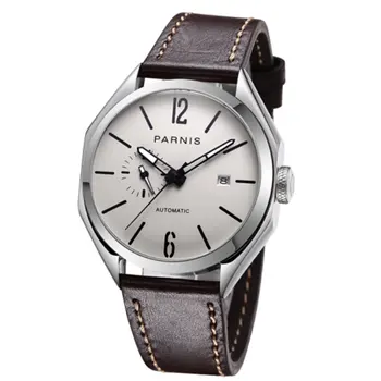 Parnis 43mm gray dial luminous marks sapphire crystal miyota automatic movement men's wrist watches
Parnis 43mm gray dial luminous marks sapphire crystal miyota automatic movement men's wrist watches