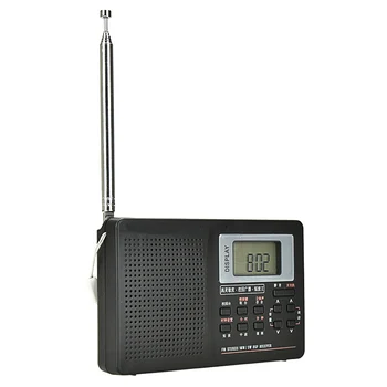 Digital Radio with Alarm Clock Sleeping Timer Function Battery Operated Stereo Radio AM/FM/SW VH99
Digital Radio with Alarm Clock Sleeping Timer Function Battery Operated Stereo Radio AM/FM/SW VH99