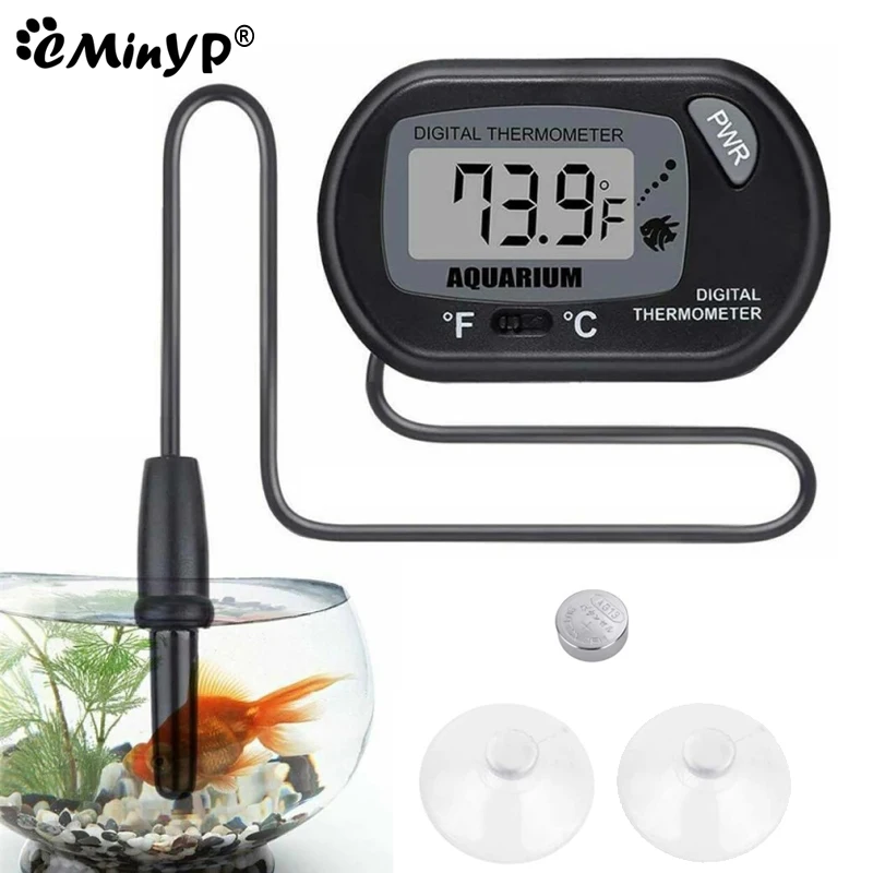 LCD Digital Aquarium Thermometer Meter With Probe Reptile Fish Tank Temperature Measuring Tool For Terrarium Water Accessories
LCD Digital Aquarium Thermometer Meter With Probe Reptile Fish Tank Temperature Measuring Tool For Terrarium Water Accessories