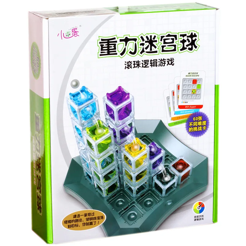 Xiaoguaidan Ball Bearing Logic Game Gravity Perplexus Educational Toy Thinking Toy
Xiaoguaidan Ball Bearing Logic Game Gravity Perplexus Educational Toy Thinking Toy