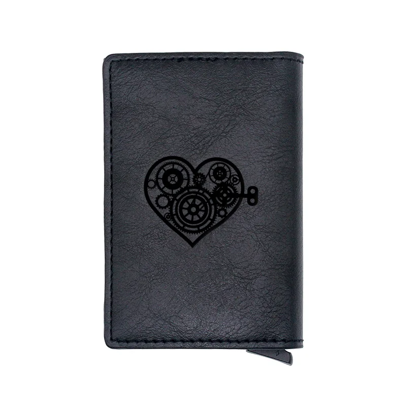 Punk Gear Heart Lock Design Credit Card Holder Wallet Classic Pu Leather Men Women Slim Small Credit Card Short Purse
Punk Gear Heart Lock Design Credit Card Holder Wallet Classic Pu Leather Men Women Slim Small Credit Card Short Purse