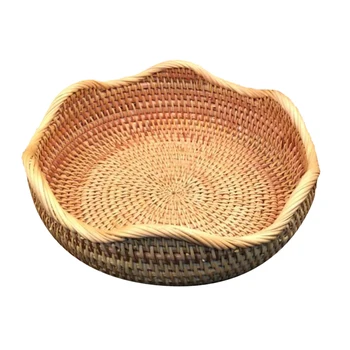 M/L 28 x 9cm Autumn Rattan Woven Fruit Vegetable Basket Tabletop Food Storage Organizer Home Kitchen Supplies - Wavy
M/L 28 x 9cm Autumn Rattan Woven Fruit Vegetable Basket Tabletop Food Storage Organizer Home Kitchen Supplies - Wavy