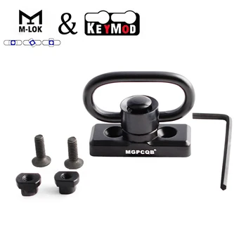 Keymod & M-LOK MLOK Quick Release Sling Mount Push Button QD Sling Swivel Adaptor
Keymod & M-LOK MLOK Quick Release Sling Mount Push Button QD Sling Swivel Adaptor