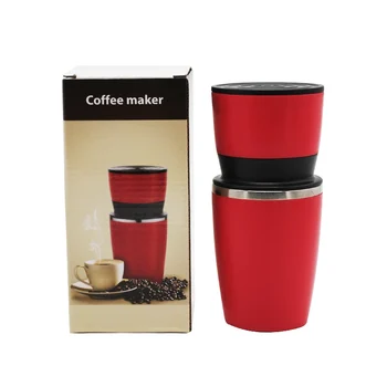 240ml Portable Coffee Making Bottle Manual Coffee Maker Hand-pressure Type Espresso Machine SS304 Outdoor Coffee Maker
240ml Portable Coffee Making Bottle Manual Coffee Maker Hand-pressure Type Espresso Machine SS304 Outdoor Coffee Maker