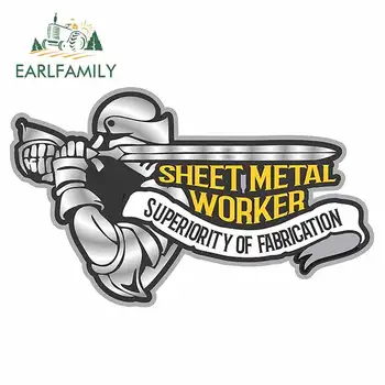 EARLFAMILY 13cm x 7.9cm for Sheet Metal Worker Fencing Car Stickers Vinyl Graphics Windshield VAN Cartoon RV Decal Accessories
EARLFAMILY 13cm x 7.9cm for Sheet Metal Worker Fencing Car Stickers Vinyl Graphics Windshield VAN Cartoon RV Decal Accessories