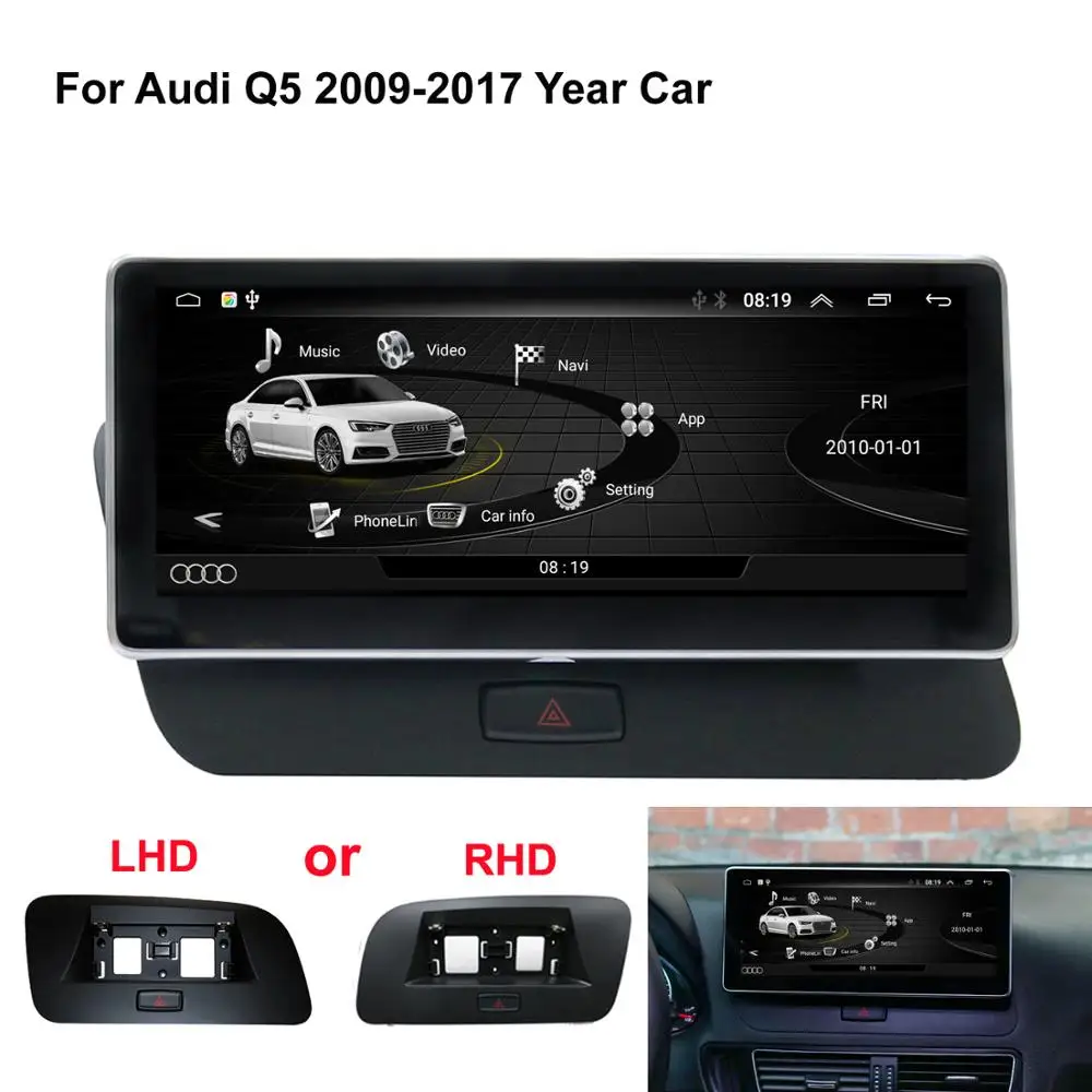 HFCYJIA 10.25" Android 8.1 Auto GPS Navi Screen For Audi Q5 09-16 IPS Touch Car Stereo 2+32G RAM WIFI 4G SWC BT Car Stereo AUX
HFCYJIA 10.25" Android 8.1 Auto GPS Navi Screen For Audi Q5 09-16 IPS Touch Car Stereo 2+32G RAM WIFI 4G SWC BT Car Stereo AUX