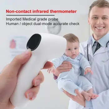 Digital Infrared Thermometer LCD Display Gun Pyrometer Tester Aquarium Instruments Forehead Ear Thermometer For Baby Adult
Digital Infrared Thermometer LCD Display Gun Pyrometer Tester Aquarium Instruments Forehead Ear Thermometer For Baby Adult