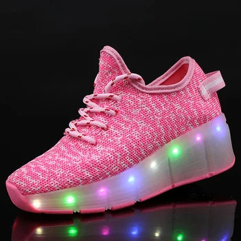 USB Charging Children Roller Skate Casual Shoes Boys Girl Automatic Jazzy LED Lighted Flashing Kids Glowing Sneakers with Wheels 
USB Charging Children Roller Skate Casual Shoes Boys Girl Automatic Jazzy LED Lighted Flashing Kids Glowing Sneakers with Wheels