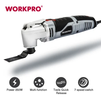 WORKPRO 250W Oscillating Multi Tool Multifunction Power Hand Tool Renovator Multi Tool Electric Cutter Home Improvement Tools
WORKPRO 250W Oscillating Multi Tool Multifunction Power Hand Tool Renovator Multi Tool Electric Cutter Home Improvement Tools