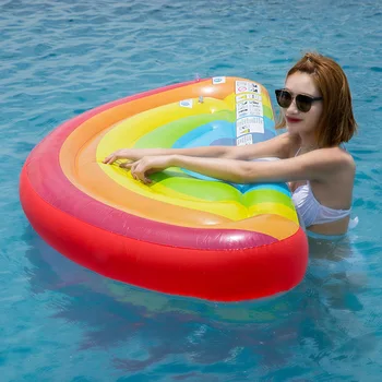180cm Inflatable Rainbow Giant Colorful Mattress Swimming Pool Float Beach Bed Sunbathe Mat Swim Raft for Adult Water Party Toys
180cm Inflatable Rainbow Giant Colorful Mattress Swimming Pool Float Beach Bed Sunbathe Mat Swim Raft for Adult Water Party Toys