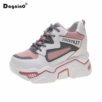 2019 New Women Platform Sneakers Height Increased Autumn Thick Sole Casual Shoes 9.5CM Breathable Mesh Walking Shoes Wedge Woman
2019 New Women Platform Sneakers Height Increased Autumn Thick Sole Casual Shoes 9.5CM Breathable Mesh Walking Shoes Wedge Woman