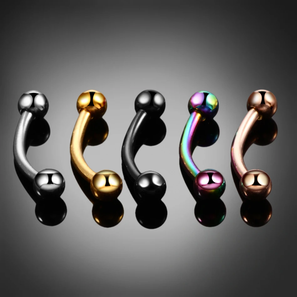 1PC Titanium Tragus Piercing Nariz Nose Earring Septum Labret Lip Ring Cartilage Industrial Tongue Barbells Eyebrow Body Jewelry 1PC Titanium Tragus Piercing Nariz Nose Earring Septum Labret Lip Ring Cartilage Industrial Tongue Barbells Eyebrow Body Jewelry