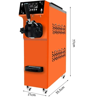 Popular seven color ice cream machine stainless steel ice cream vending machine soft ice cream machine 
Popular seven color ice cream machine stainless steel ice cream vending machine soft ice cream machine