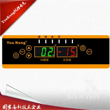 Cold Storage Freezing Kitchen Order Double Display Cabinet Electronics Number Microscopic Computer Temperature Controller
Cold Storage Freezing Kitchen Order Double Display Cabinet Electronics Number Microscopic Computer Temperature Controller