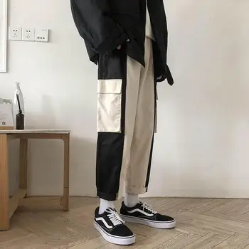 2019 Ins Japanese Pockets Cargo Pants Men Color Patchwork Casual Jogger Fashion Tactical Trousers Tide Harajuku Streetwear S-3XL
2019 Ins Japanese Pockets Cargo Pants Men Color Patchwork Casual Jogger Fashion Tactical Trousers Tide Harajuku Streetwear S-3XL