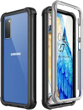New For Samsung Galaxy S20 Case Full Body with Built-in Screen Protector Clear Sound, Shockproof Rugged Cover Phone Case Clear
New For Samsung Galaxy S20 Case Full Body with Built-in Screen Protector Clear Sound, Shockproof Rugged Cover Phone Case Clear