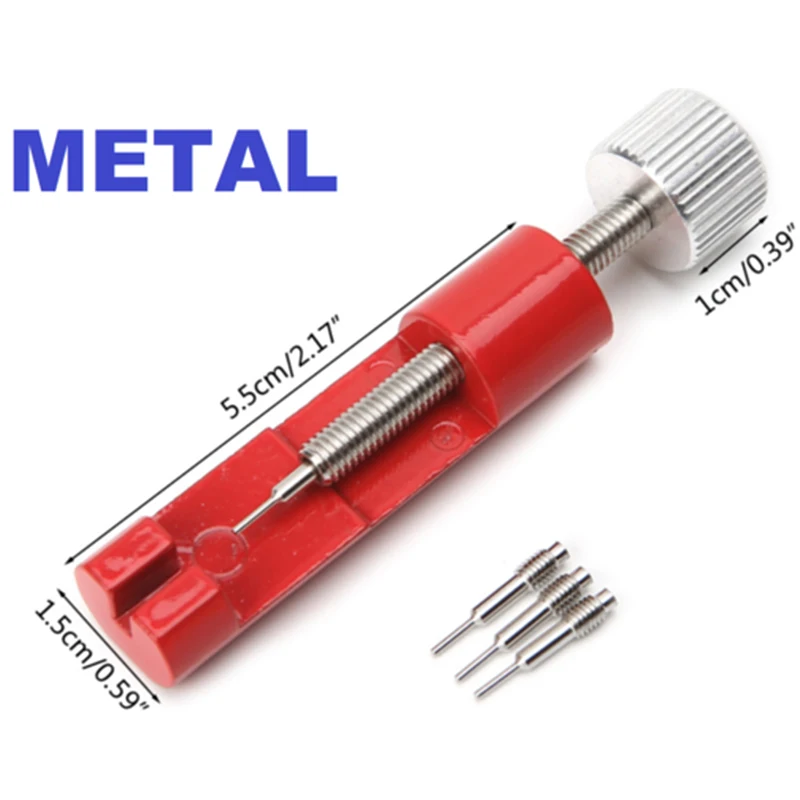 Professional Watch Band & Bracelet Link Remover Adjustable with Metal 3 Pins Watch Repair Tools for Watchmaker Watch Removable
Professional Watch Band & Bracelet Link Remover Adjustable with Metal 3 Pins Watch Repair Tools for Watchmaker Watch Removable