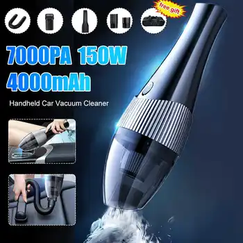 150W Super Car Auto Vacuum Cleaner Built-in Rechargeable 4000mah Battery For Wet Dry Handheld Portable Powerful Vacuum Cleaner
150W Super Car Auto Vacuum Cleaner Built-in Rechargeable 4000mah Battery For Wet Dry Handheld Portable Powerful Vacuum Cleaner