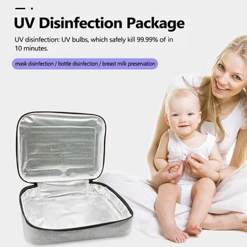 Portable LED Ultraviolet Disinfection Bag Mobile Phone Sterilizer Sterilization Pack USB power supply for watches
Portable LED Ultraviolet Disinfection Bag Mobile Phone Sterilizer Sterilization Pack USB power supply for watches