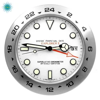 WALL CLOCK - EXPLORER II RL37 Large Luxury Wall Clock Watch Shape Wall Clock 
WALL CLOCK - EXPLORER II RL37 Large Luxury Wall Clock Watch Shape Wall Clock