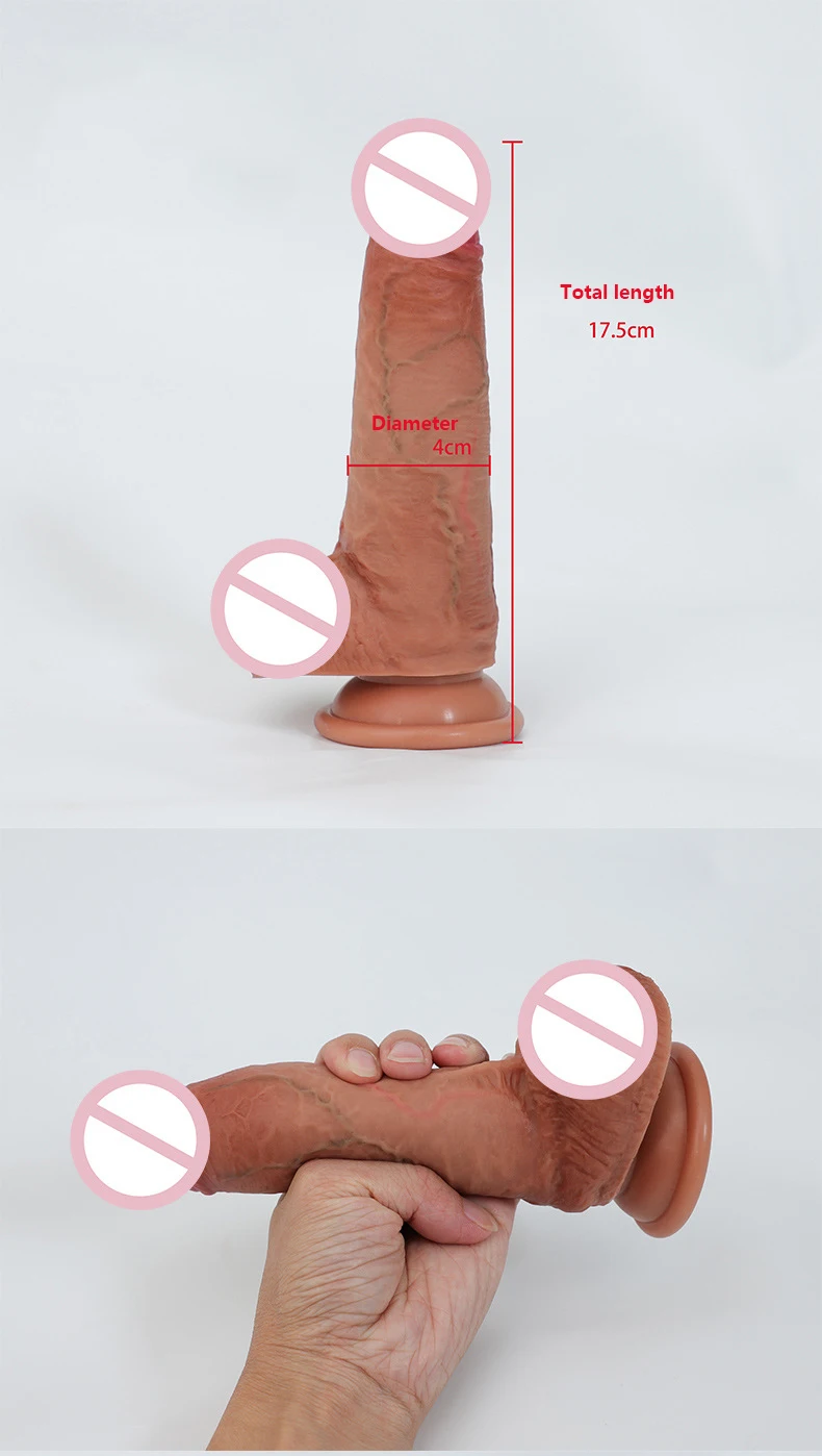 Фаллоимитатор С Большими Яйцами