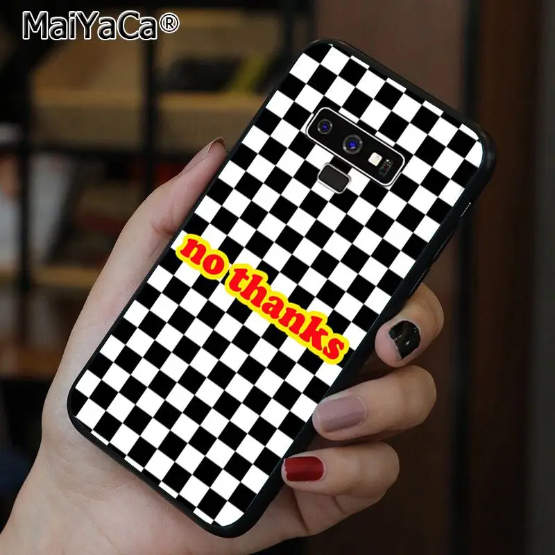 Black and white chess board