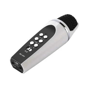 Voice Changing Microphone Handheld Sound 4 Modes Mini Home PC Smartphone Wireless Cellphone Singing For IPhone For Android