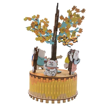 DIY Clockwork Music Box Xmas Birthday Rotate Musicbox Children Girl Friends Gift DIY Assemble Toys
DIY Clockwork Music Box Xmas Birthday Rotate Musicbox Children Girl Friends Gift DIY Assemble Toys